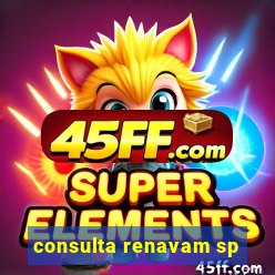 consulta renavam sp